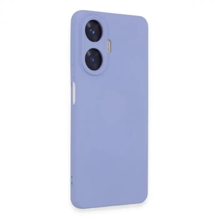 Realme C55 Kılıf Nano İçi Kadife  - Lila