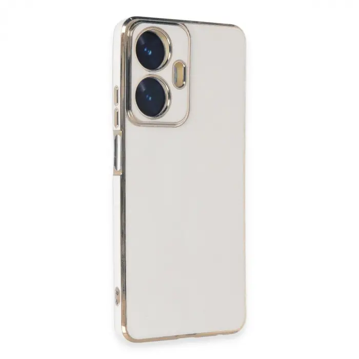 Realme C55 Kılıf Volet  - Beyaz