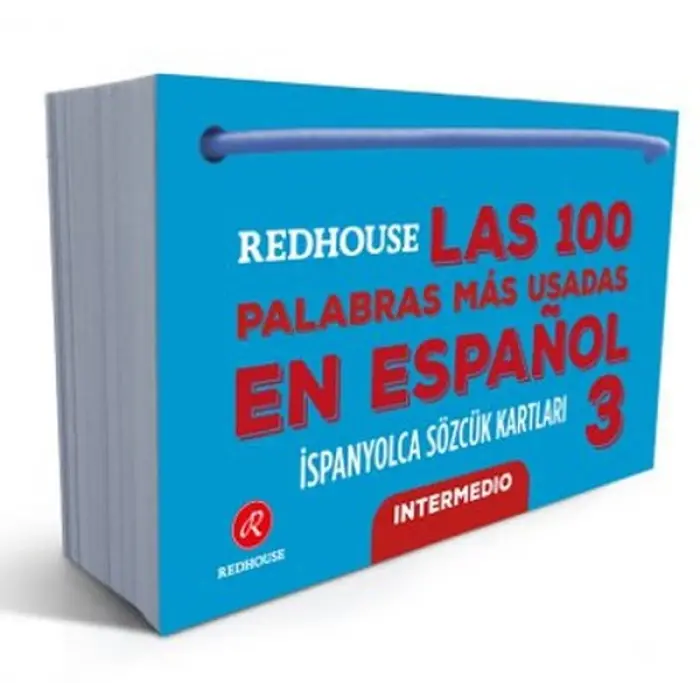 Redhouse Las 100 bras Mas Usadas En Espanol - İspanyolca Sözcük Kartları 3
