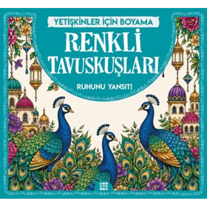 Renkli Tuskuşları & Yetişkinler için Boyama