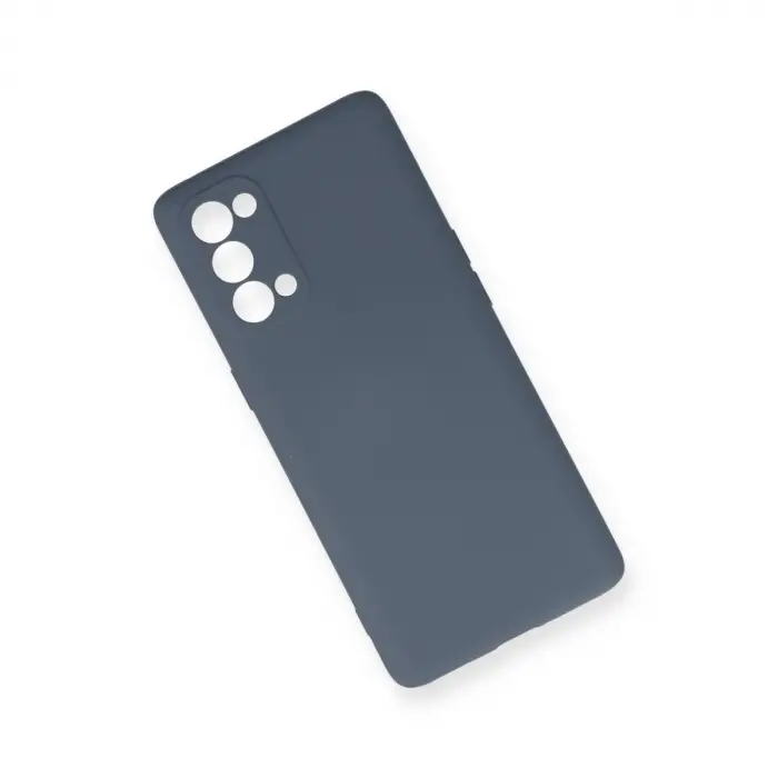 Reno 5 Pro Kılıf Nano İçi Kadife  - Gri