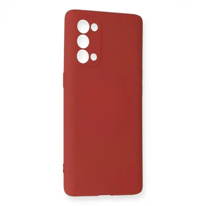 Reno 5 Pro Kılıf Nano İçi Kadife  - Kiremit