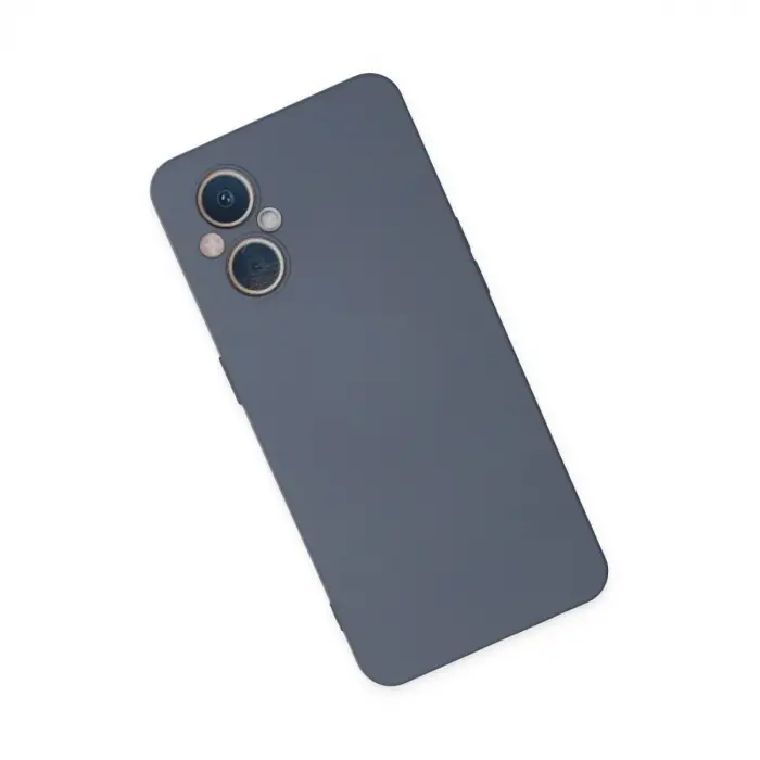 Reno 7 Lite Kılıf Nano İçi Kadife  - Gri