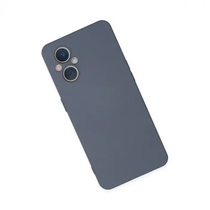Reno 7 Lite Kılıf Nano İçi Kadife  - Gri