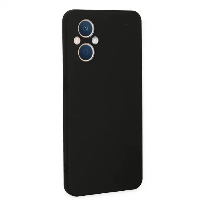 Reno 7 Lite Kılıf Nano İçi Kadife  - Siyah