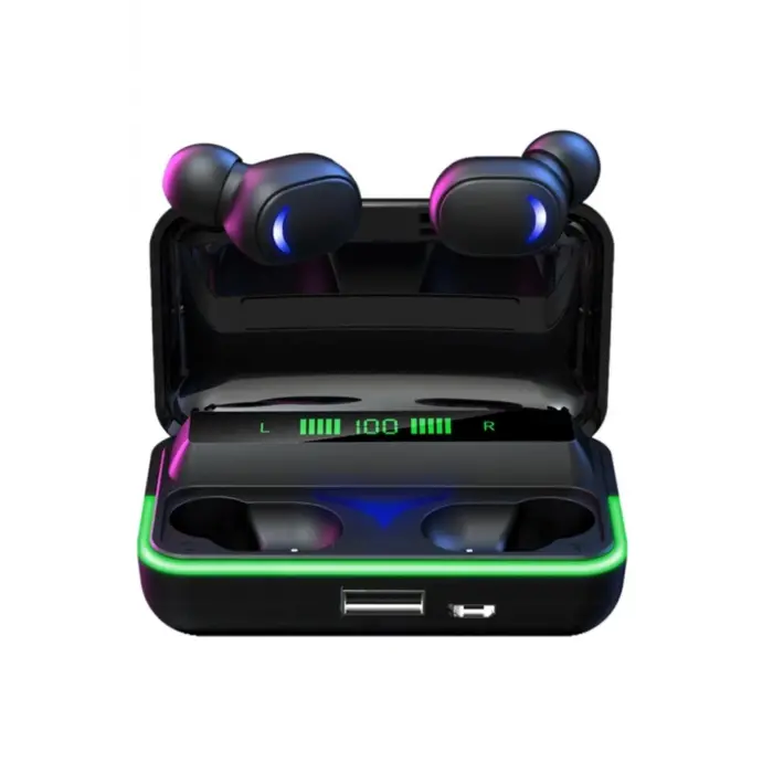 RGB Aydınlatmalı, Aktif Gürültü Önlemeli, Düşük Gecikmeli TWS Bluetooth Kulaklık
