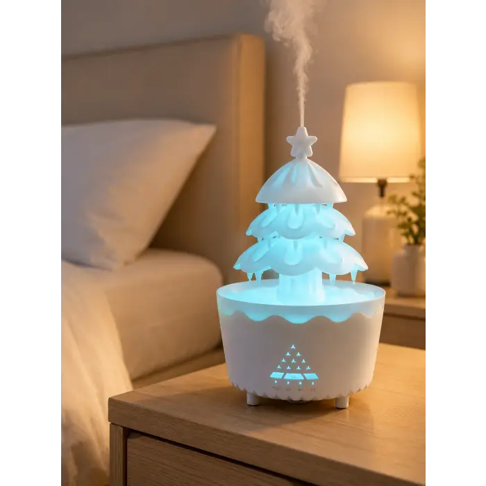RGB Aydınlatmalı Şans Ağacı Aromaterapi Difüzörü 250 ML Hava Nemlendirici