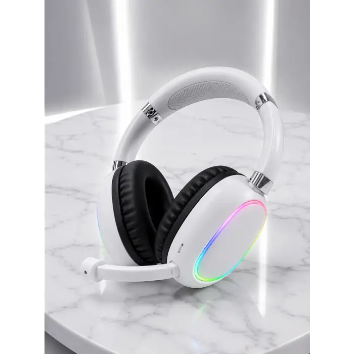 RGB BEYAZ KULAKLIK MAX-17