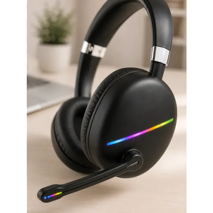RGB SİYAH KULAKLIK MAX-17