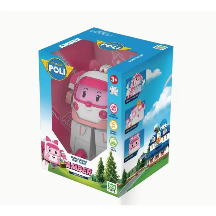 Robocar Poli Büyük Transforming Robot Amber - POLI/MRT-687