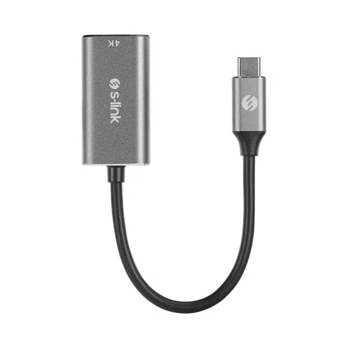 S-LINK SWV-USBC028 Type-C to HDMI Metal Çevirici(1923)