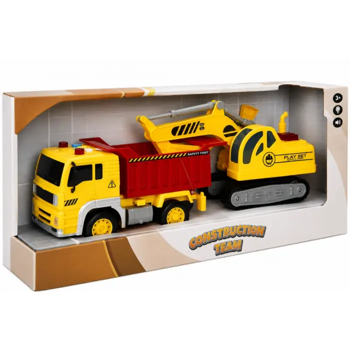 S00001999 1/20 İNŞAAT ARAÇLARI 2Lİ SES/IŞIK