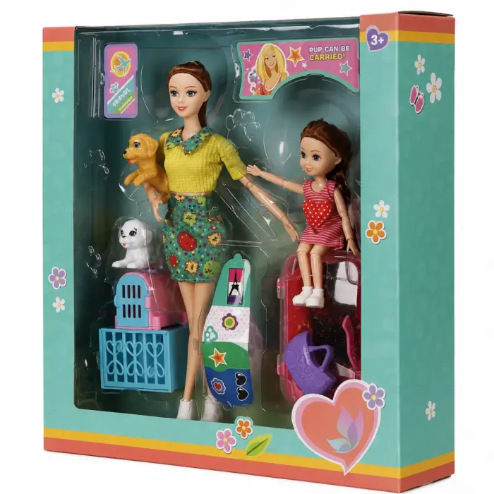 S00003046 BEBEK VE ANNESİ YOLCULUKTA 30CM
