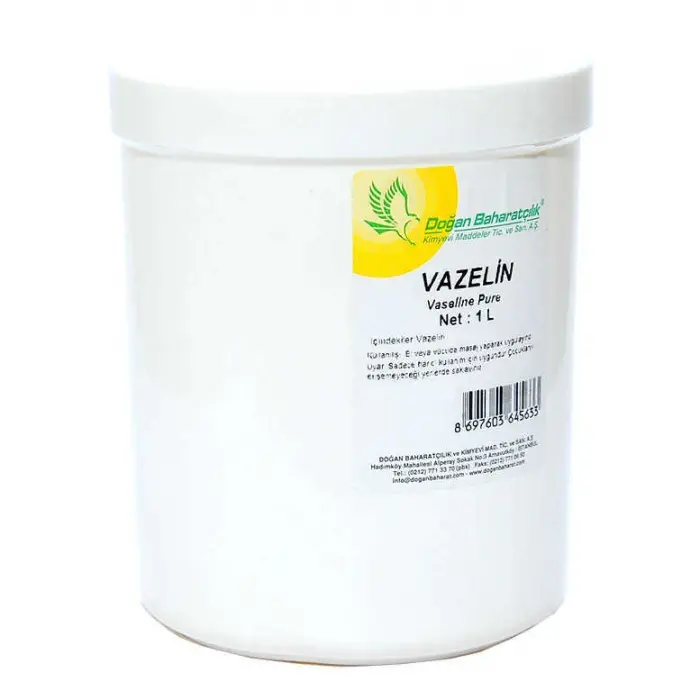 Saf Vazelin Beyaz 1 Lt Pet Kanoz