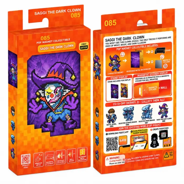 Saggi the Dark Clown 85 Yu Gi Oh Figür