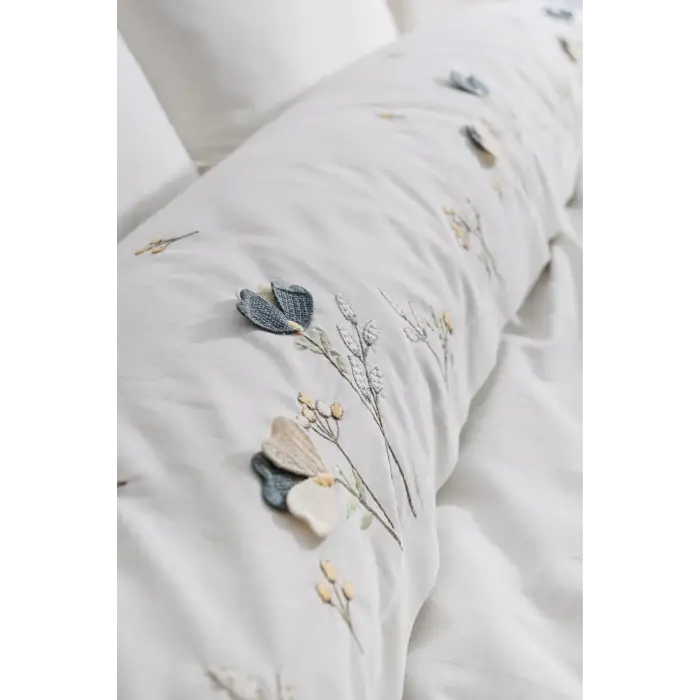 Şaheser Home Collection Nakışlı Çift Kişilik Nev Takımı Harmony