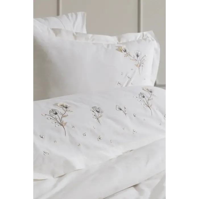 Şaheser Home Collection Nakışlı Çift Kişilik Nev Takımı Roman