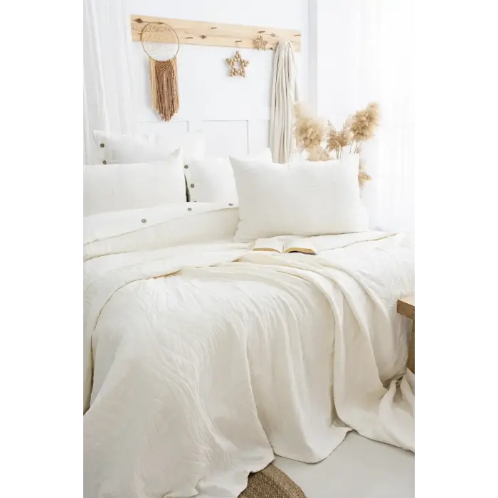 Şaheser Home Collection Yatak Örtüsü Çift Kişilik Janna