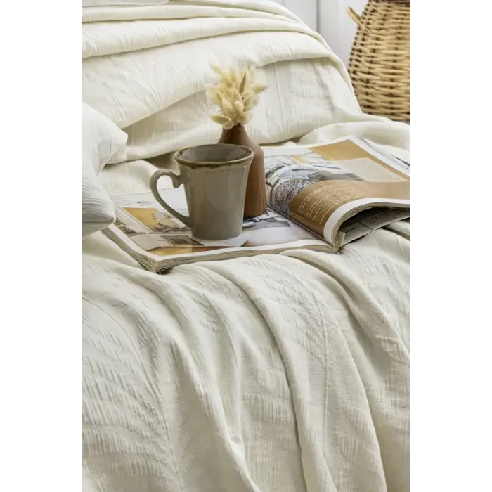 Şaheser Home Collection Yatak Örtüsü Çift Kişilik Silvia