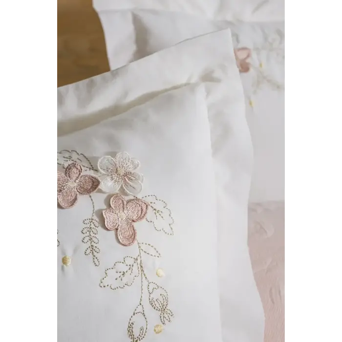 Şaheser Home Collection Yatak Örtüsü Seti Çift Kişilik Derek Pudra