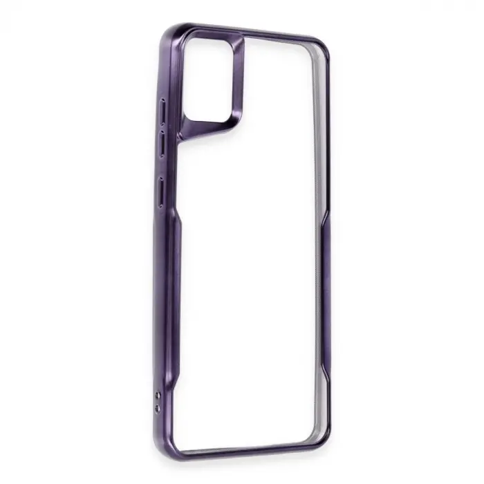 Samsung Galaxy A05 Kılıf Boyi Silikon Kapak - Derin Mor
