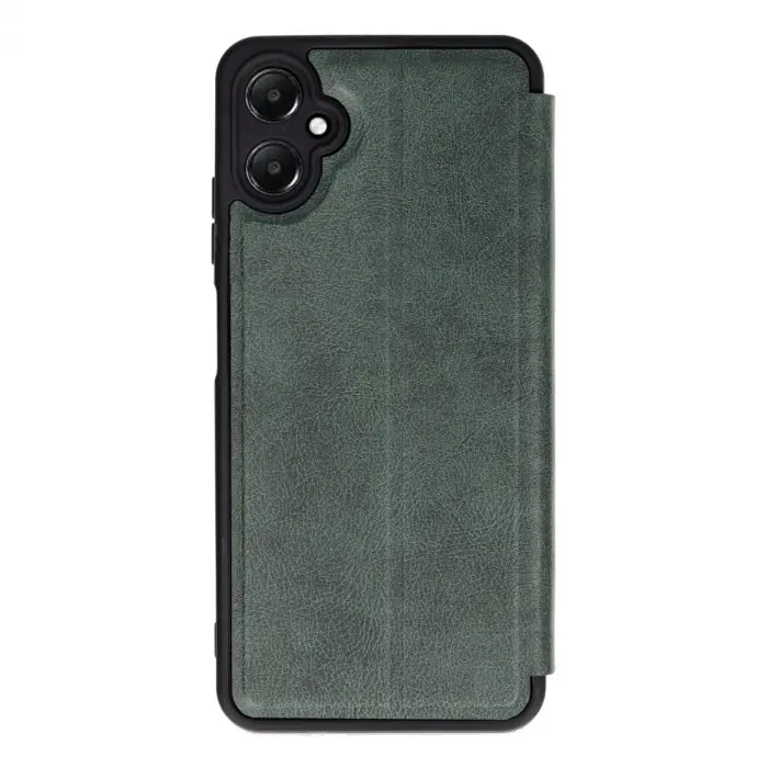 Samsung Galaxy A05 Kılıf Flip Cover - Koyu Yeşil