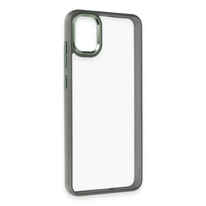Samsung Galaxy A05 Kılıf Power Silikon - Koyu Yeşil