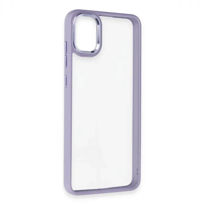 Samsung Galaxy A05 Kılıf Power Silikon - Lila