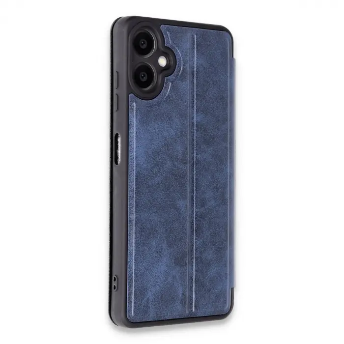 Samsung Galaxy A06 Kılıf Flip Cover - Lacivert