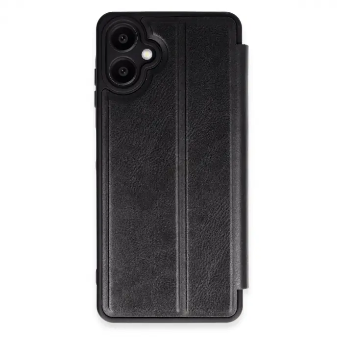 Samsung Galaxy A06 Kılıf Flip Cover - Siyah