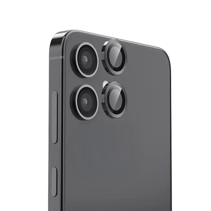 Samsung Galaxy A06 Raze Metal Kamera Lens - Siyah