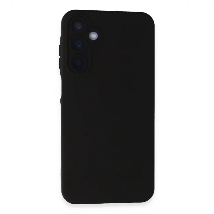 Samsung Galaxy A15 4g Kılıf Nano İçi Kadife Silikon - Siyah