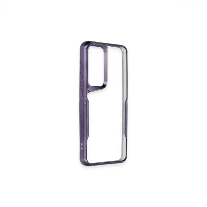 Samsung Galaxy A35 5g Kılıf Boyi Silikon Kapak - Derin Mor