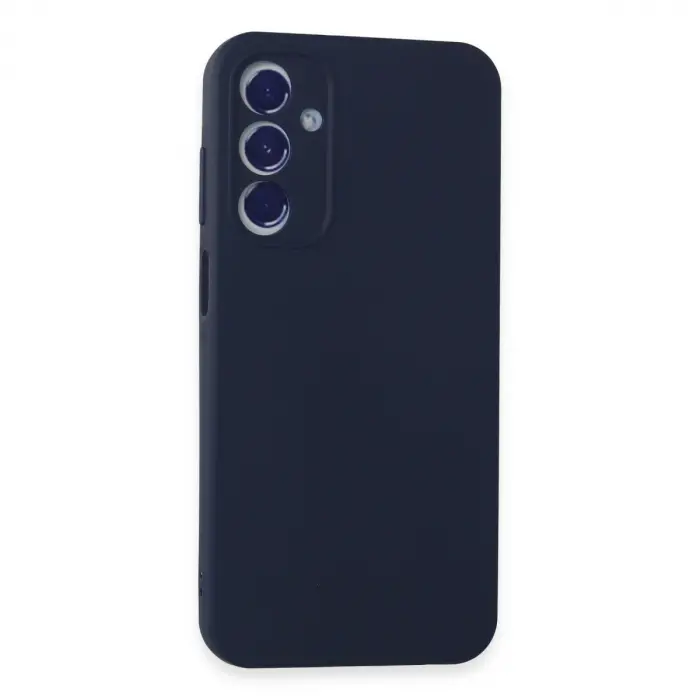Samsung Galaxy A35 5g Kılıf First Silikon - Lacivert