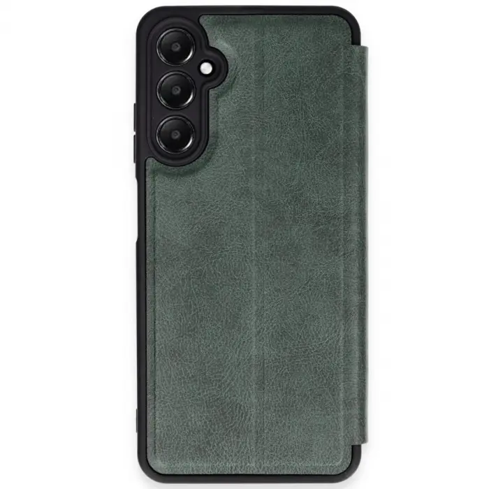 Samsung Galaxy A35 5g Kılıf Flip Cover - Koyu Yeşil