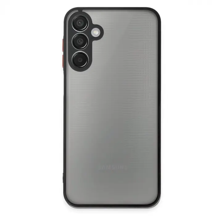 Samsung Galaxy M15 Kılıf Montreal Silikon Kapak - Siyah