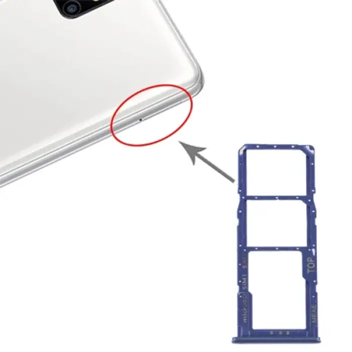 Samsung Galaxy M51 SM-M515 Sim Hafıza Kart Kapağı Tutucu-(5775)