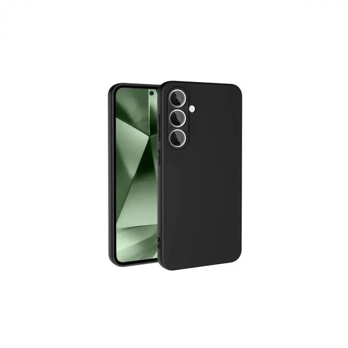 Samsung Galaxy S24 Fe Kılıf Nano İçi Kadife Silikon - Siyah