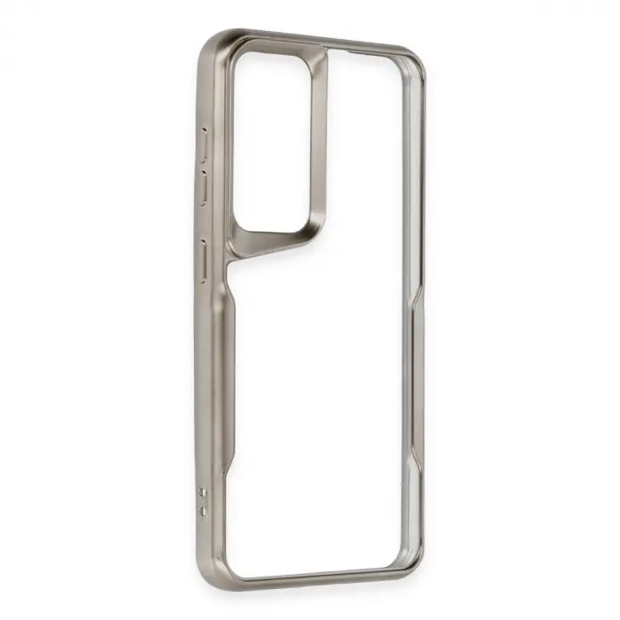 Samsung Galaxy S24 Kılıf Boyi Silikon Kapak - Titan Gri
