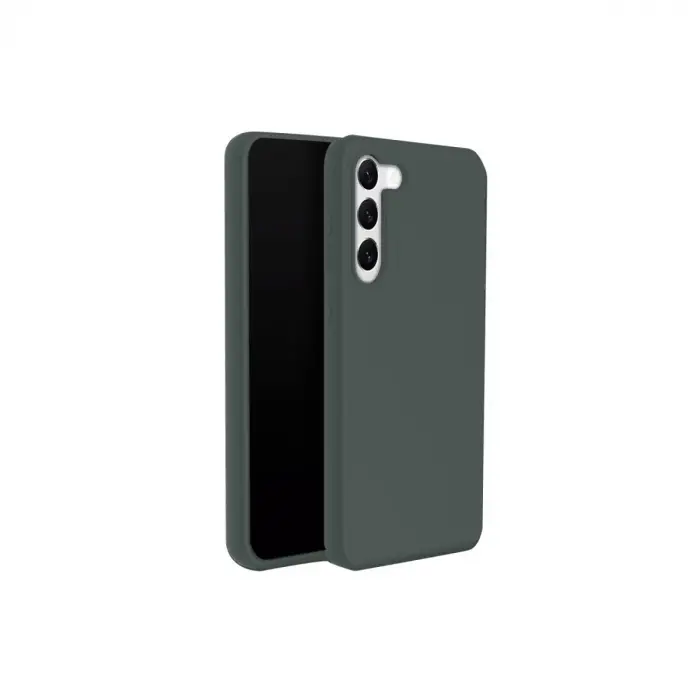 Samsung Galaxy S24 Kılıf First Silikon - Koyu Yeşil