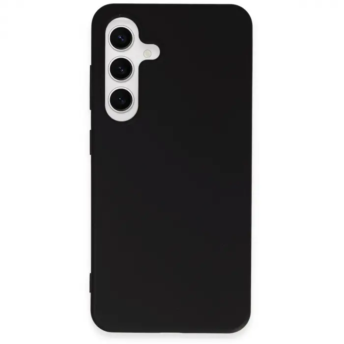 Samsung Galaxy S24 Kılıf First Silikon - Siyah