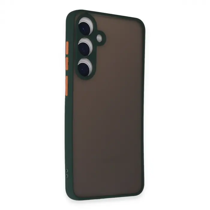 Samsung Galaxy S24 Kılıf Montreal Silikon Kapak - Yeşil