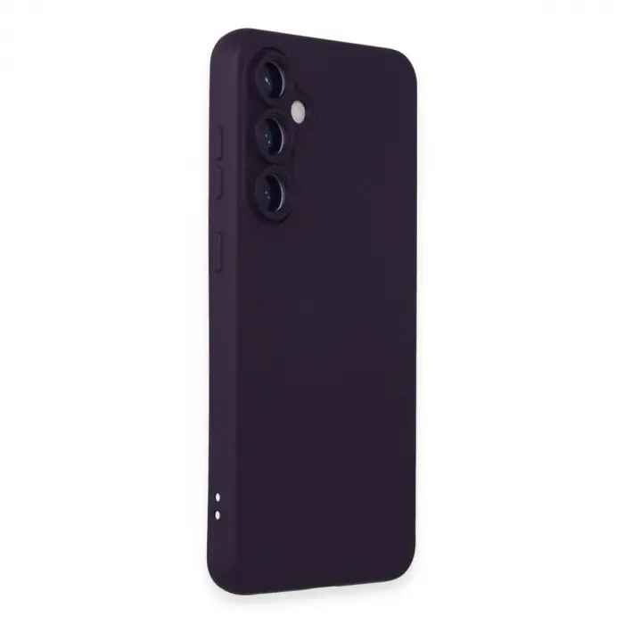 Samsung Galaxy S24 Kılıf Nano İçi Kadife Silikon - Mor