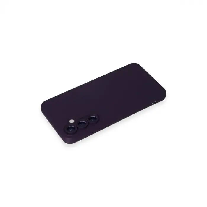 Samsung Galaxy S24 Kılıf Nano İçi Kadife Silikon - Mor