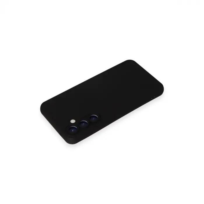 Samsung Galaxy S24 Plus Kılıf Nano İçi Kadife Silikon - Siyah