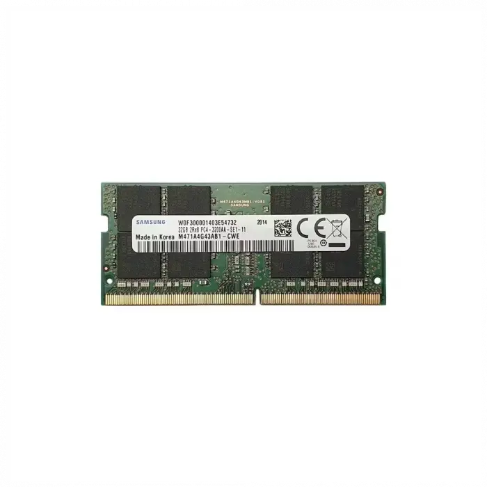 Samsung SAMSO3200/32, 32GB, DDR4, 3200MHz,  1.2V Notebook Ram (M471A4G43AB1-CWE)