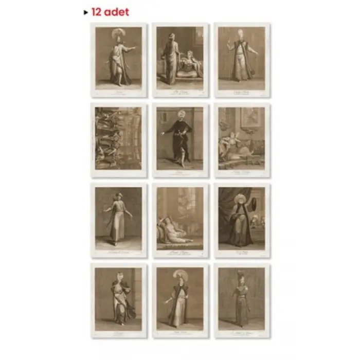 Sanat Kartpostal Seti (12li)