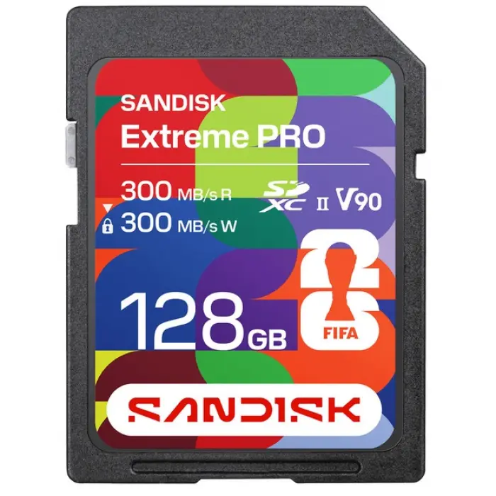 SANDISK SD UHS-II 128GB FWC 2026 Edition