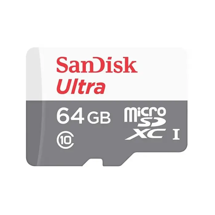 SanDisk Ultra 64 GB 100 MB/s UHS-I Class 10 SDSQUNR-064G-GN3MN Micro SD Kart