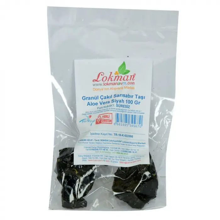 Sarı Sabır Taşı e Vera 100 Gr Paket